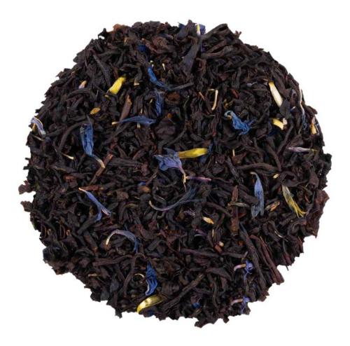 Thé noir Ceylon-Inde du sud-chine , thé noir Assam,arôme naturel, fleurs de bleuet Blue Earl Grey saveur bergamote